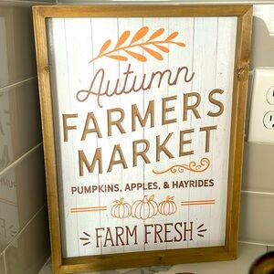 Farm fresh decor sign